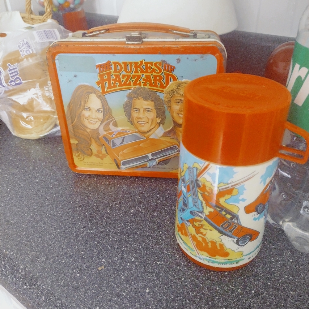 Dukes of Hazzard lunch box and thermos